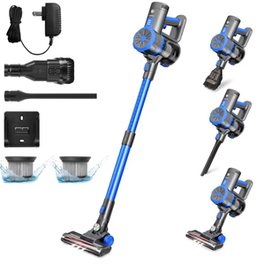 OFERTA: Aspiradora Inalámbrica Nueva, 45 Minutos de Autonomía, Aspiradora Ligera 4 en 1 de 200W, 3 Modos de Potencia, HEP - Product Image 1