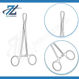 Producto de alta calidad Shaw Tissue Forceps Box Joint 1-2 dientes, 178mm de largo Fabricación de acero inoxidable quirúrgico en Pakistán - Product Image 3