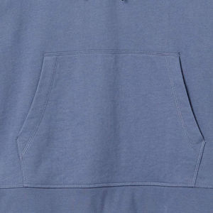 Sweat-shirt à capuche en polaire unisexe décontracté tendance XXS, coupe régulière, hiver, coton gaufré uni, respirant, personnalisé, brodé - Product Image 6