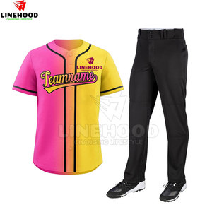 Meilleur Prix Nouveau En Stock Baseball & Softball Porter Ensemble Respirant Uniforme Offre Spéciale - Product Image 1