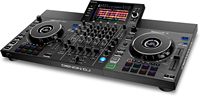 Contrôleur DJ autonome Denon DJ SC LIVE 4 de qualité supérieure, noir |   Contrôleur 4 decks avec séparation des manettes, streaming Wi-Fi