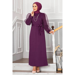 New Season Women Winter <b>Islamic</b> <b>Clothing</b> Abaya Dress Kaftan Tunic Dubai Muslim <b>Islamic</b> Fashion Turkish Made <b>Islamic</b> Dresses - Product Image 2