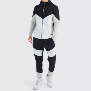 2025 hombres Tech Fleece cremallera chándal nuevo diseño sudaderas con capucha hombres dos piezas conjunto gimnasio desgaste Fitness entrenamiento traje para Unisex - Product Image 4