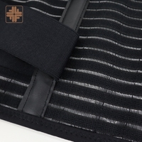 Glamoroux - Faja de Soporte Lumbar de Alta Resistencia con 24 Imanes para Fisicoculturistas, Soporte para la Espalda, 100% Poliéster OEKO-TEX