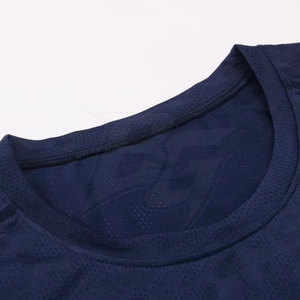 Camiseta Deportiva de Algodón y Elastano, Cómoda, Suave, Elástica, Transpirable, 260g, Corte Ajustado, para Gimnasio, Entrenamiento, Uso Casual, Fitness - Product Image 4