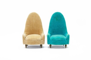 Sillón de Cuero de Diseño Moderno, Modelo TQC 56049, para Sala de Estar, Hotel, Restaurante, Cafetería, Fiestas, Bodas, Muebles Decorativos - Product Image 4