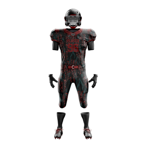 Direct Factory Sale OEM Service New <b>Model</b> American Football Uniform in Sets Adjustable Breathable Short Sleeve Wholesale - Product Image 5