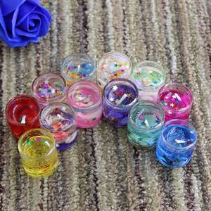 Creative Mini Smoking less Glass Cup Jelly <b>Candle</b> Wedding Room Decoration Item - Product Image 4