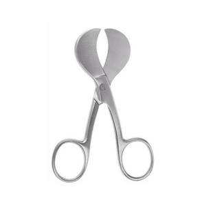 Tijeras umbilicales de patrón americano reutilizables de alta calidad 100%, base personalizada de 10,5 cm de tijera de corte de cordón umbilical quirúrgico - Product Image 1