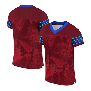 Uniforme deportivo para hombre, Personaliza tus propias camisetas, las últimas camisetas de fútbol americano, nombre y número impresos del equipo - Product Image 2