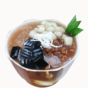 Authentic Vietnam Black <b>Jelly</b> Powder 25kg Bagged for Asian Cuisine & Beverage Toppings - Product Image 1