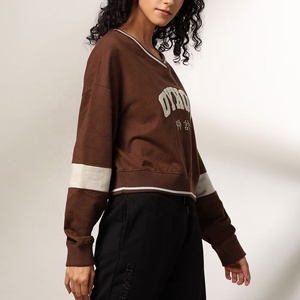 Pakistán fábrica Venta Directa Top llegada mujeres sudadera manga completa polar cosas mujeres sudadera - Product Image 3