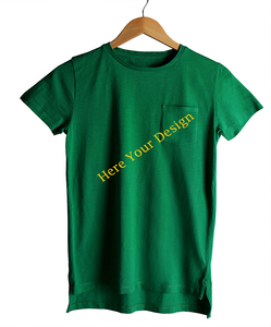 Camiseta de hombre de calidad de lujo OEM 100% algodón proveedores bangladeshíes ropa de calle estilo personalizado bordado DTG Pantalla de gran tamaño - Product Image 1