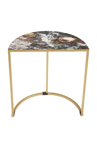 Mesa de centro de mármol blanco y negro, Decoración de casa de hotel y granja, mesa de centro clásica y muebles decorativos - Product Image 4