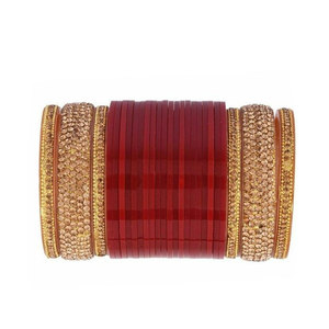 Women Bridal Churiya <b>Sets</b> at Factory Price Wholesale Customized Made Bridal Bangles <b>Set</b> for Wedding Gifts - Product Image 4