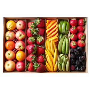 กล่องกระดาษลูกฟูกสำหรับผักและผลไม้สดเกรดพรีเมี่ยมกล่องบรรจุภัณฑ์การเกษตรทนทานต่อความชื้นส่งออก - Product Image 2