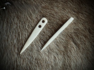 Aguja de Bordar de Cuerno de Búfalo, Aguja de Bordar Puntiaguda para Lana y Hilo, Accesorio de Costura Duradero para Tufting y Costura - Product Image 5