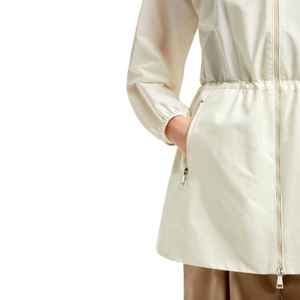 Veste matelassée unisexe personnalisée de haute qualité, en coton sergé respirant, style costume en toile avec fermeture à boutons et coutures apparentes - Product Image 5