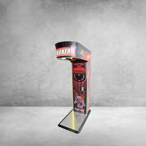 Jeu d'arcade de boxe Champion Punch, 6 ans et plus, fonctionne avec des pièces de monnaie, construction en métal et en bois, pour les salles de jeux - Product Image 5