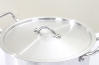 Ensemble de 7 casseroles en aluminium de grande taille, prix d'usine le plus bas, ensemble de casseroles en aluminium pour la cuisine, ensemble de casseroles à soupe, ensemble de casseroles à mijoter