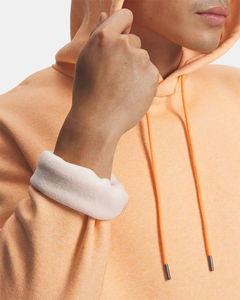 Sweat-shirt à capuche zippé orange 480-500 GSM French Terry 100% coton respirant coupe classique couleur unie RALMED SPORTS - Product Image 6