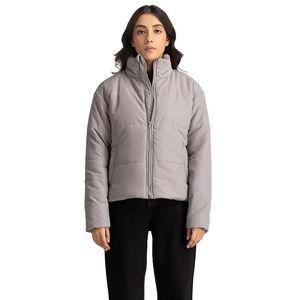 Vêtements personnalisés, veste d'hiver pour femmes grandes tailles, manteaux matelassés, capuche, veste ample en duvet, veste d'hiver d'extérieur, vestes matelassées décontractées - Product Image 1