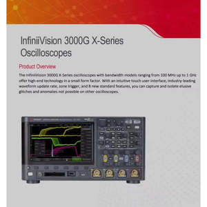 Osciloscopio de Señales Mixtas Keysight MSOX3104A de 1 GHz con 4 Canales Analógicos y 16 Digitales, Incluye Sonda - Product Image 6
