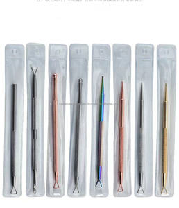 Removedor de Esmalte de Uñas Profesional de Acero Inoxidable, Empujador de Cutículas, Pulidor de Uñas de Doble Punta, Cuidado de Uñas para Manicura y Pedicura - Product Image 6