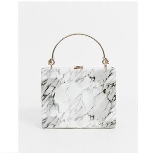 Cartera de mano de resina de alta calidad para mujer con patrón de piedra de tendencia elegante bolso de mano para uso nocturno características Almacenamiento de joyas - Product Image 1