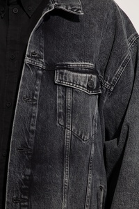 Chaquetas vaqueras de moda para hombre, Tops de manga larga, abrigo vaquero Vintage rasgado, ropa para hombre, 2022 - Product Image 6