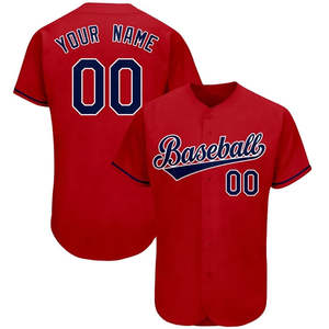 Maillot de baseball pour hommes de qualité supérieure, best-seller, vêtements de sport, 100% polyester, vêtements de softball, impression de logo personnalisée, OEM - Product Image 5