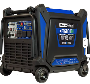 Générateur portable à double carburant DuroMaxs XP16000iH de haute qualité, neuf et original, puissance 16 000 W avec accessoires complets - Product Image 1