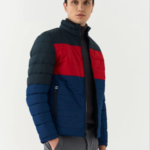 Veste matelassée réversible personnalisée OEM de haute qualité pour hommes, logo personnalisé, veste d'hiver décontractée unisexe - Product Image 1