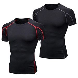 Top activo de alta calidad Dry Fit Gym Wear Camiseta atlética al aire libre Manga corta Cómoda Top activo - Product Image 6