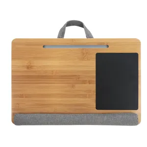 Organizer da Scrivania Personalizzato in Bambù per Tablet e Gadget - Product Image 1