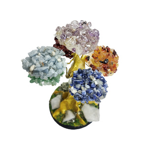 Escultura de Cuarzo Natural al por Mayor - Bonsái de Piedra Preciosa Peruana Hecho a Mano, Forma Irregular Duradera para la Paz y la Comunicación - Venta a Granel - Product Image 2