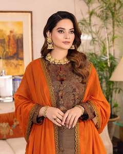 ชุดเดรสใส่ทำงานแบบสุภาพสำหรับผู้หญิงชุดเดรสผ้าคอตตอนสไตล์ซาลวาร์คาเมซสำหรับ01125งานปาร์ตี้รุ่นล่าสุด2025-2026 - Product Image 3