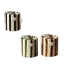 Mug de voyage rayé tendance en céramique fait main, peint à la main, tasse à café, cadeau de Fête des Mères pour elle - Product Image 6
