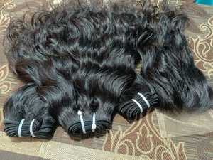 100% cheveux humains indiens Remy alignés sur les cuticules vierges brutes non transformées pour les extensions faisceaux de vagues lâches de couleur claire non - Product Image 6