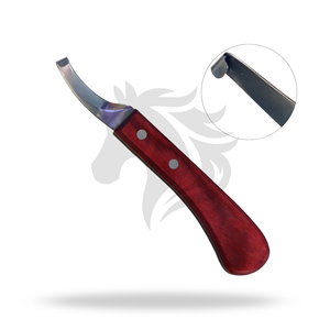 Cuchillo para Pezuñas de Caballo, Hoja Curva, Herramienta Veterinaria para Examen y Recorte de Pezuñas - Product Image 1