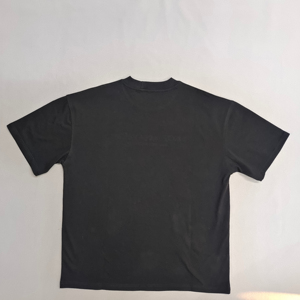 Venta al por mayor de alta calidad 100% algodón camiseta de gran tamaño logotipo personalizado camiseta Casual para los hombres - Product Image 6