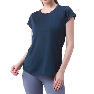 2023 dernière conception personnalisée femmes coton T-Shirt à la mode dames vêtements extérieurs plaine teint avec marque qualité ODM - Product Image 1