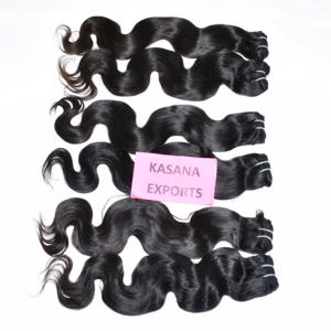 ผมต่อแบบเต็มศีรษะ 100% เรมี่ ดีฟเวฟ คิวติเคิลเรียงเส้น สีดำธรรมชาติ สำหรับผู้หญิง น้ำหนัก 100 กรัม ติดตั้งง่าย ผมแท้ ขายส่ง - Product Image 2