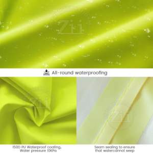 Vêtement de sécurité réfléchissant certifié CE, certifié CE, résistance aux flammes ANSI classe 1, réfléchissant haute visibilité, LED clignotante, coton de sécurité - Product Image 4