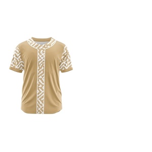 Camiseta de Béisbol Personalizada con Sublimación, Nombre del Equipo, Número, Uniforme de Béisbol, Camiseta Deportiva de Hip Hop con Rayas para Hombre - Product Image 6