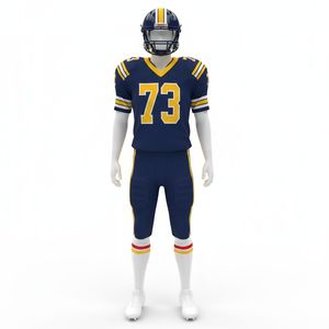 Uniforme Completo de Fútbol Americano Premium, Camiseta Corta Transpirable de Secado Rápido 100% Poliéster, Pantalones de Protección para Entrenamiento y Partidos - Product Image 4