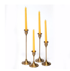 Portavelas de latón de calidad superior de diseño real y manualidades de pilares, actividades de fiesta, decoraciones de latón para el hogar, portavelas - Product Image 6