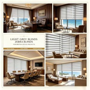 Persianas Zebra con Logotipo Personalizado OEM, Persianas Enrollables Día <span class=keywords><strong>y</strong></span> <span class=keywords><strong>Noche</strong></span>, <span class=keywords><strong>Tela</strong></span> Resistente <span class=keywords><strong>para</strong></span> Hoteles, Apartamentos <span class=keywords><strong>y</strong></span> Complejos, Venta al Por Mayor - Product Image 4