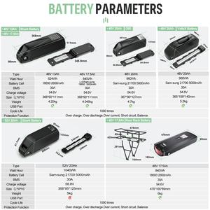 Kit <span class=keywords><strong>moteur</strong></span> central <span class=keywords><strong>Bafang</strong></span> 750W 36V 48V 52V Kit de conversion de <span class=keywords><strong>moteur</strong></span> central Affichage LCD <span class=keywords><strong>Batterie</strong></span> au lithium - Product Image 6