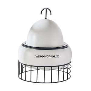 Marmite en métal poli miroir nouvelle casserole de luxe vente chaude martelé fini maison Ware de table métal chauffe-plats - Product Image 5